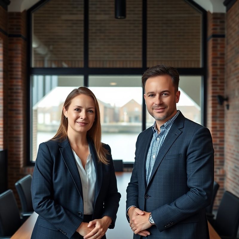 Twee adviseurs in een rustige vergaderruimte in Groningen